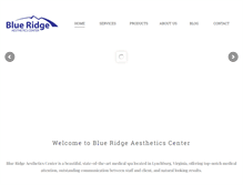 Tablet Screenshot of blueridgeaesthetics.com